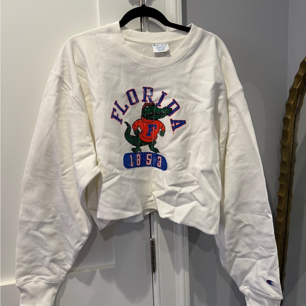 Champion Reverse Weave Florida Gators Cropped Sweatshirt – XXL